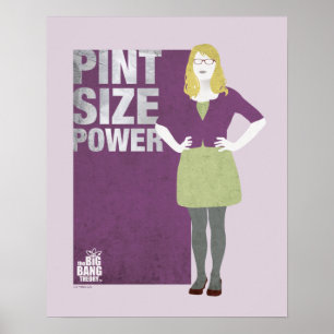 Bernadette Pint Storlek Power Poster