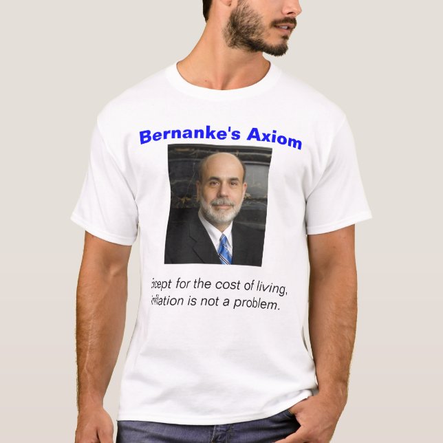 Bernankes Axiom T Shirt (Framsida)