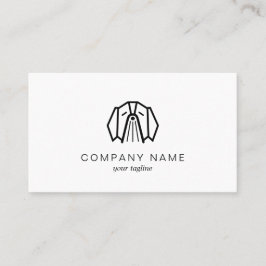 Bernardine Hund och Bok Visitkort