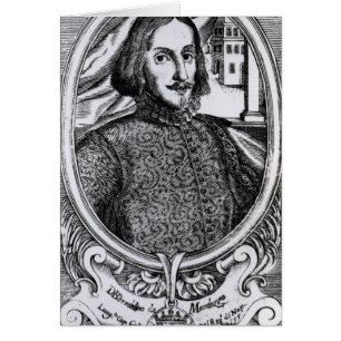 Bernardino de Mendoza, 1595 Hälsningskort