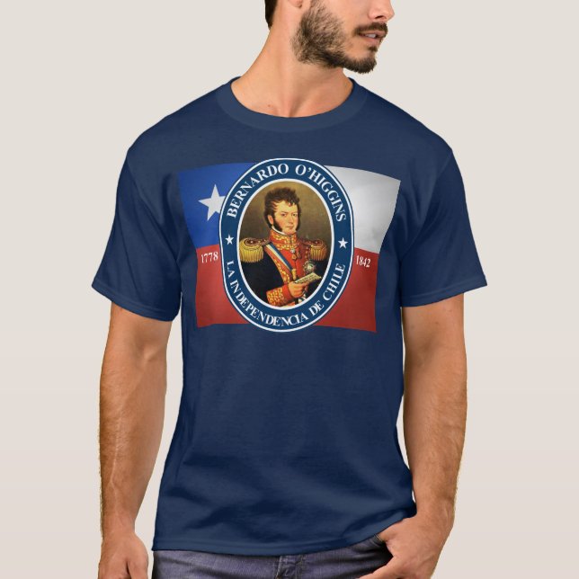 Bernardo O'Higgins Tee Shirt (Framsida)