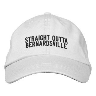 Bernardsville New Jersey mössa Broderad Keps