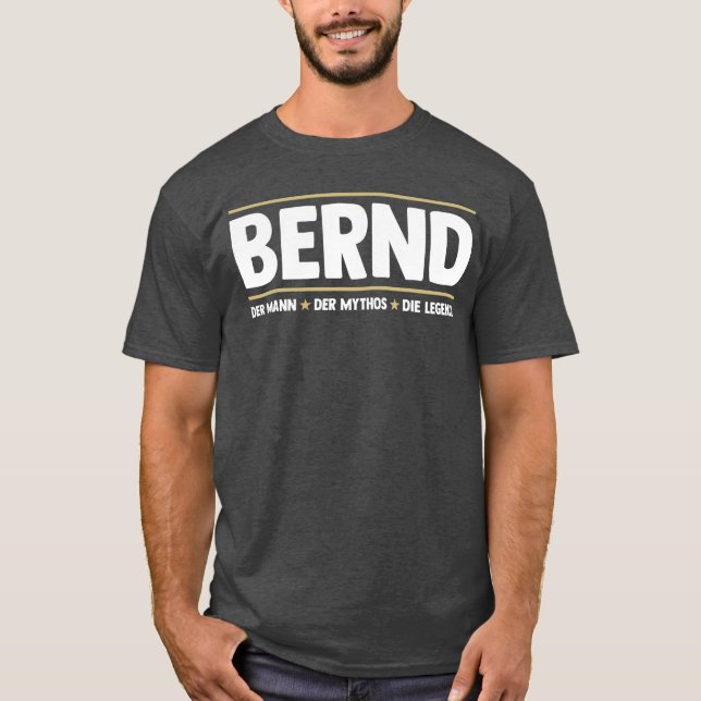 Bernd vintage t shirt (Framsida)