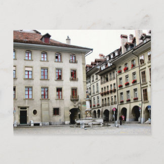Berne old city - Cathedral square Vykort