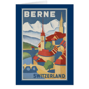 Berne Schweitz Hälsningskort
