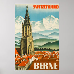 Berne, Schweiz, resposter Poster