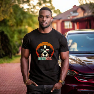 Bernecool - Chill Vibes med Bernese Flair Unisex T Shirt
