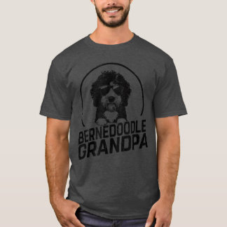Bernedle Hund Farfar Grand Paw Hund Älskare Gåvor  T Shirt