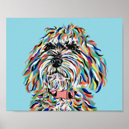 Bernedoodle-affisch Poster