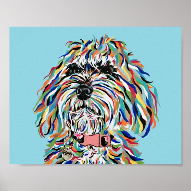 Bernedoodle-affisch Poster (Framsidan)