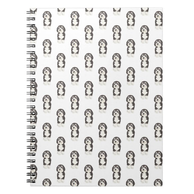 Bernedoodle Anteckningsbok (Framsidan)