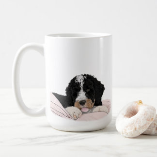 Bernedoodle Bernese Hund Coffee Tea-gåva från Mamm Kaffemugg