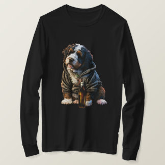 Bernedoodle Bernese Labradoodle Hund Pappa Hund Ma T Shirt