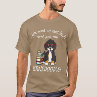 Bernedoodle bokar t shirt
