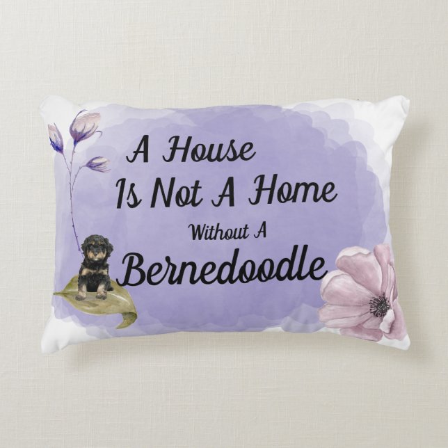 Bernedoodle Dekorativ kudde (Framsidan)