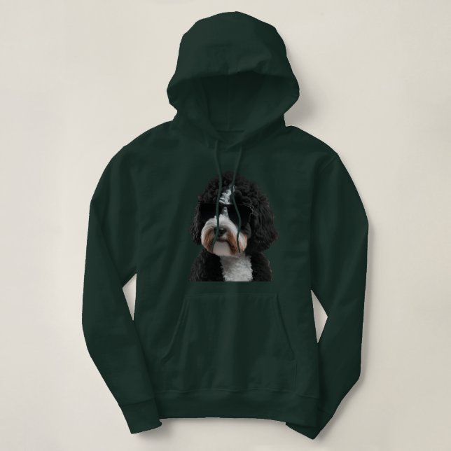 Bernedoodle Goldendoodle Larbadoodle-Hund T Shirt (Design framsida)