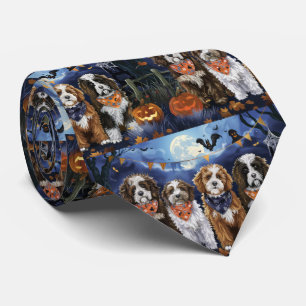 Bernedoodle Halloween Spooky Slips