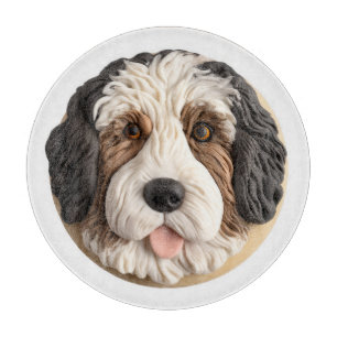 Bernedoodle Hund 3D Inspired