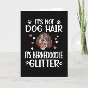 Bernedoodle Hund älskare Bernedoodle Mamma Hund Pa Kort