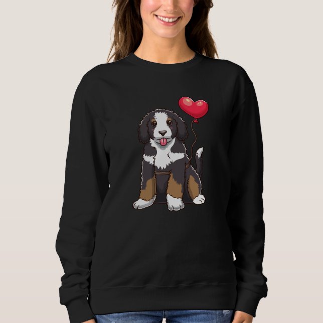 Bernedoodle Hund Gift Idea T Shirt (Framsida)