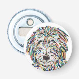 Bernedoodle Hund öppnare Flaska