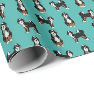 Bernedoodle Hund Presentpapper