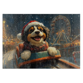 Bernedoodle Hund Rulltrappa Jul 
