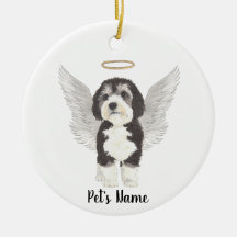 Bernedoodle Hund Sympathy Memorial