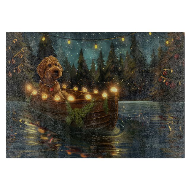 Bernedoodle jul - festlig resa (Framsidan)