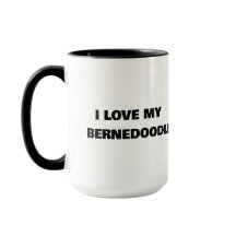 Bernedoodle Kaffe Mugg