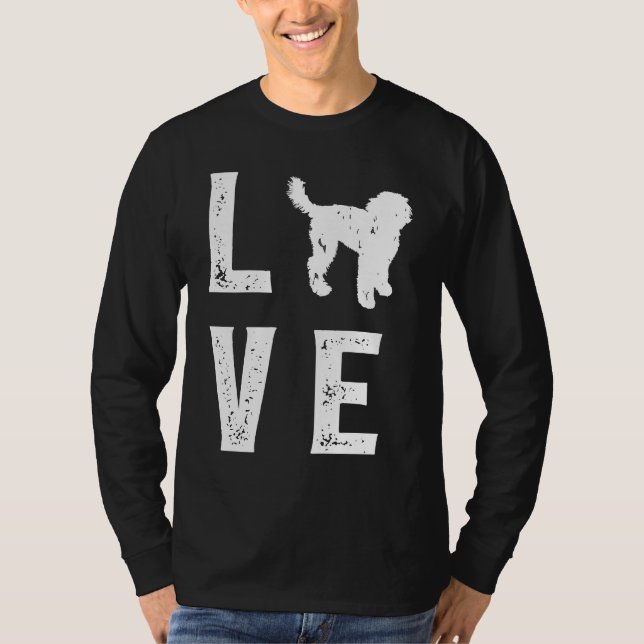 Bernedoodle Kärlek  1 T Shirt (Framsida)