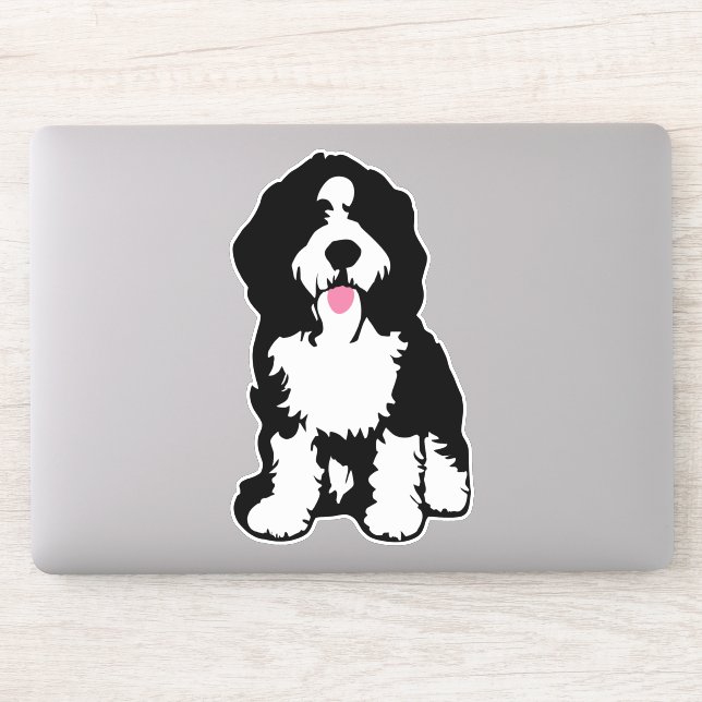 Bernedoodle Klistermärken (Dator)