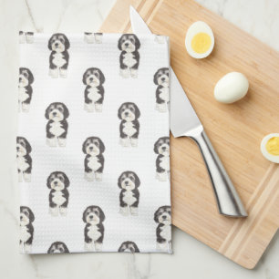 Bernedoodle Kökshandduk