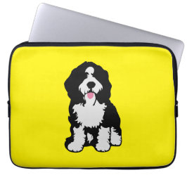 Bernedoodle Laptop Fodral