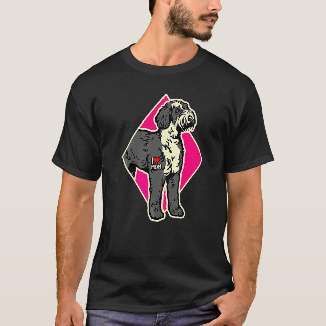 Bernedoodle Mamma  2 T Shirt (Framsida)