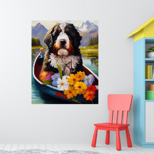 Bernedoodle på en Paddle: En kristen Äventyr Poster