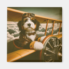 Bernedoodle-pilotmagnet Magnet