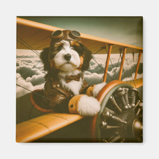 Bernedoodle-pilotmagnet Magnet