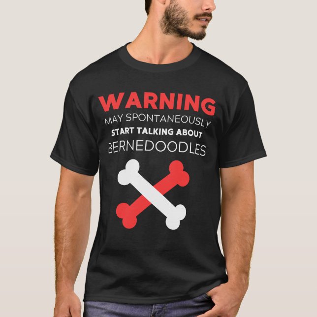 Bernedoodle T Shirt (Framsida)