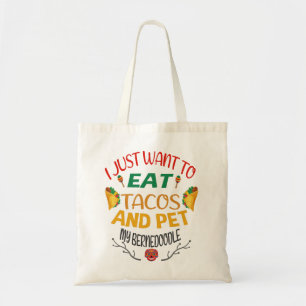 Bernedoodle Taco Älskare Cinco De Mayo 2021 Tygkasse