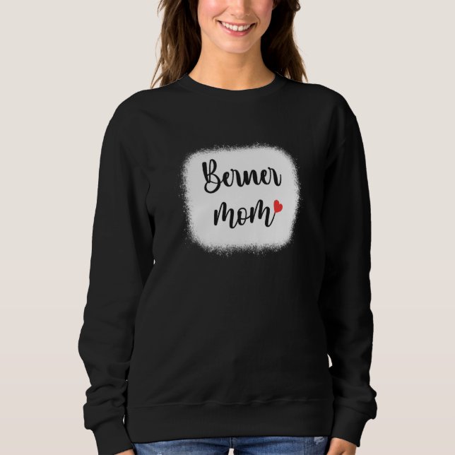 Berner Dog Mom Womens Bernese Mountain T Shirt (Framsida)