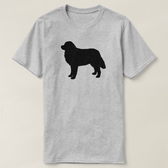 Berner för Silhouette för Bernese berghund älskare Tee (Design framsida)