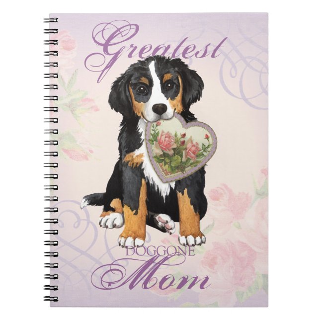 Berner Heart Mamma Anteckningsbok (Framsidan)