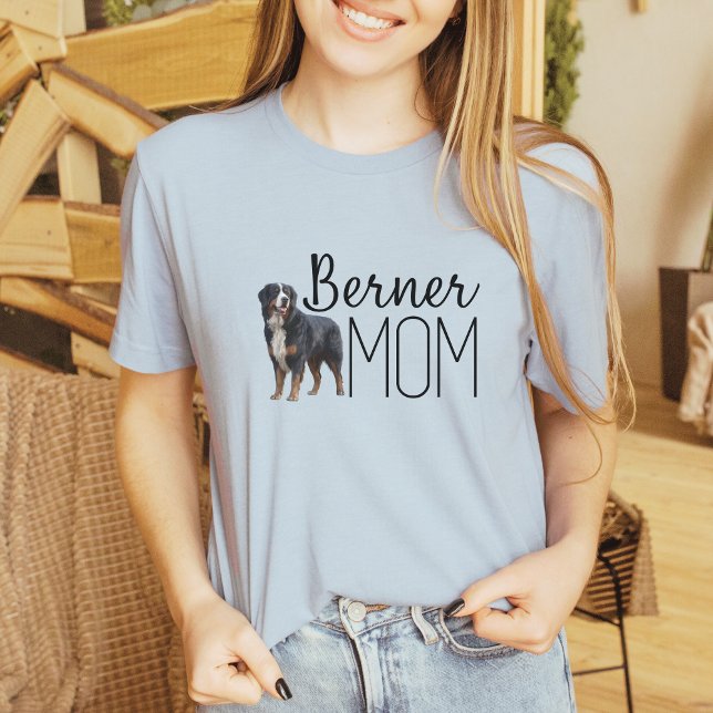 Berner Mamma Gift Bernese Mountain Hund T Shirt (Skapare uppladdad)