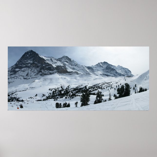 Berner Oberland i Winter Poster (Framsidan)