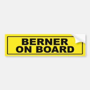 Berner ombord bildekal