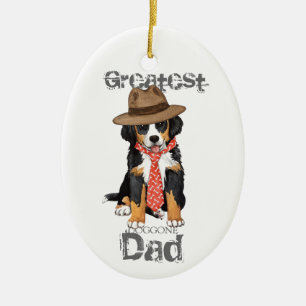 Berner Pappa Ceramic Ornament