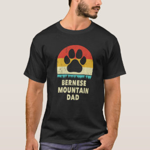 Berner Pappa För manar Bernese Mountain Hund Vinta T Shirt