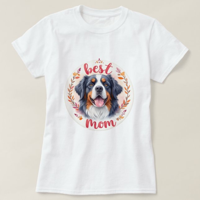 Berner Sennen 'Best Mamma' T Shirt (Design framsida)