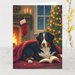 Berner Sennenhund Jul Sänghistoria Kort
